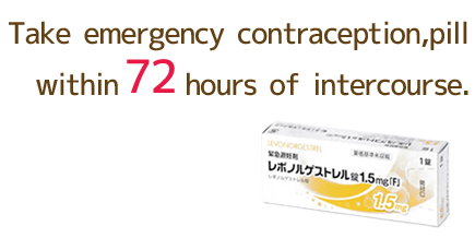 Take emergency contraception,pill within 72hours of intercourse.